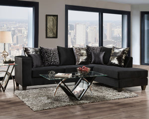 Hollywood Black Sectional